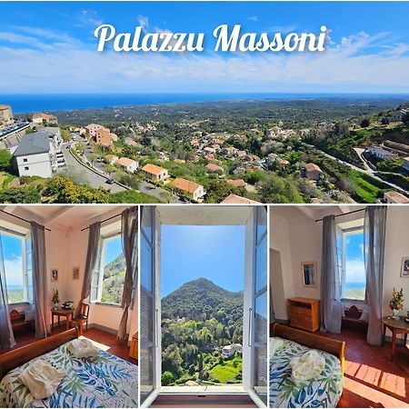 Palazzu Massoni, Magnifique Vue Sur La Mer Et La Montagne, Clim, Wifi, Parking Gratuit Cervione Exterior foto